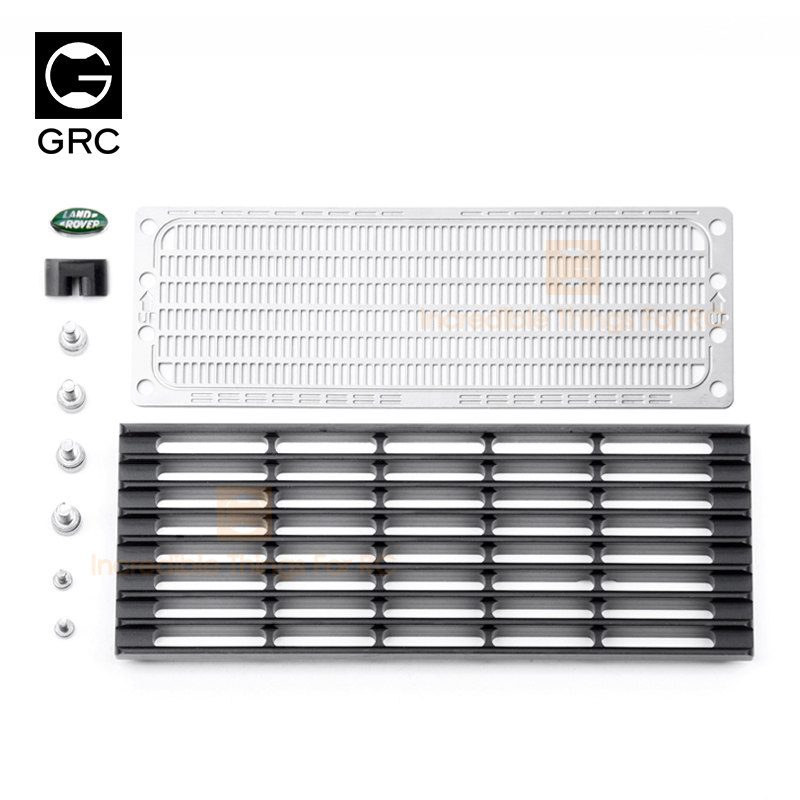 GRC TRX4 金属进气格栅 金属前脸中网 金属散热格栅 金属水箱格栅