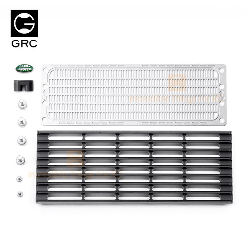 GRC TRX4 金属进气格栅 金属前脸中网 金属散热格栅 金属水箱格栅