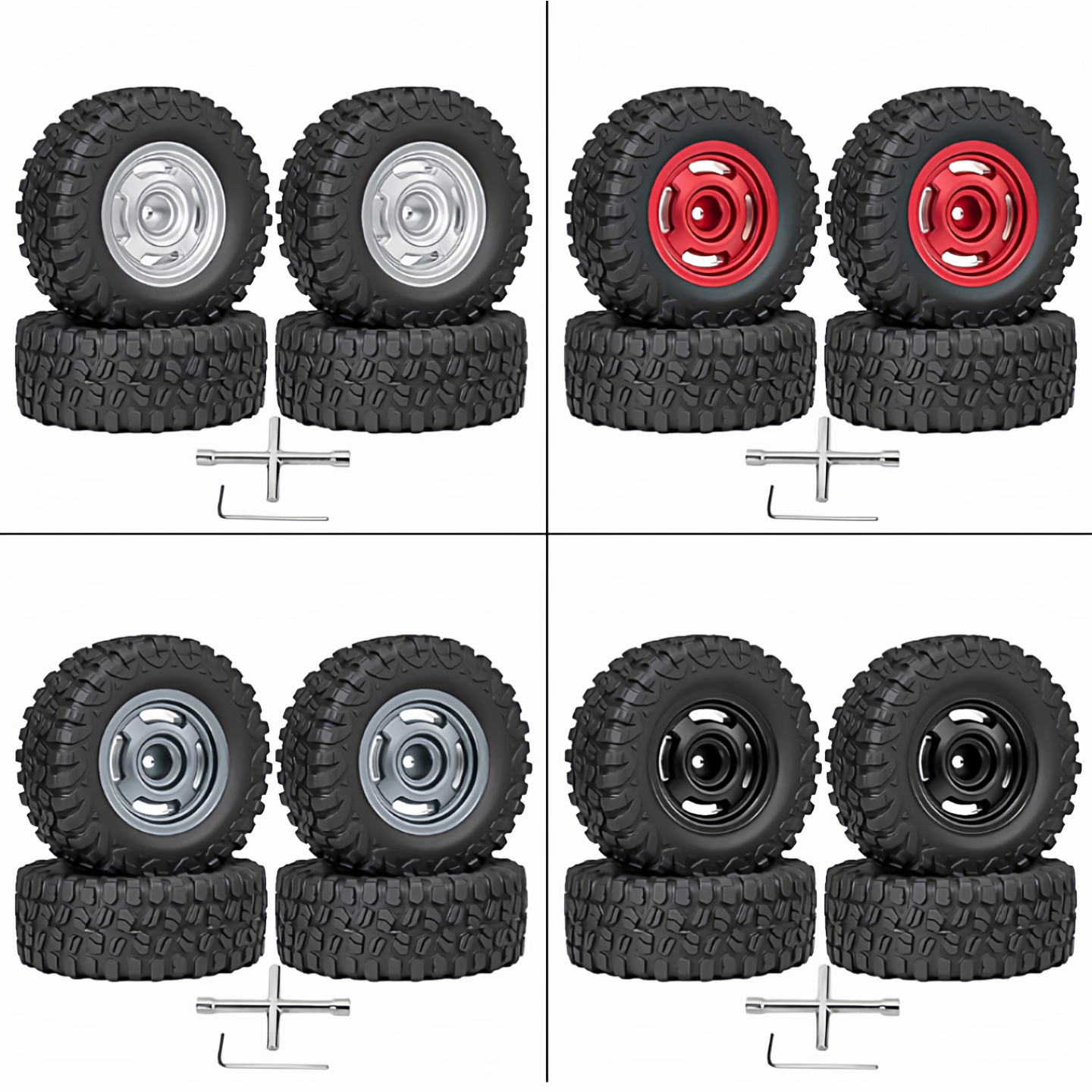 TRX4MT1.45寸复古轮胎轮毂