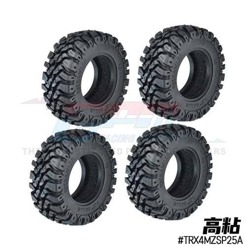 TRX4M攀爬车1.33寸高粘轮胎SCX24