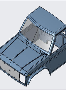 CROSSRC 大老虎攀爬车 EMOX3透明车壳套件  CS-97401211