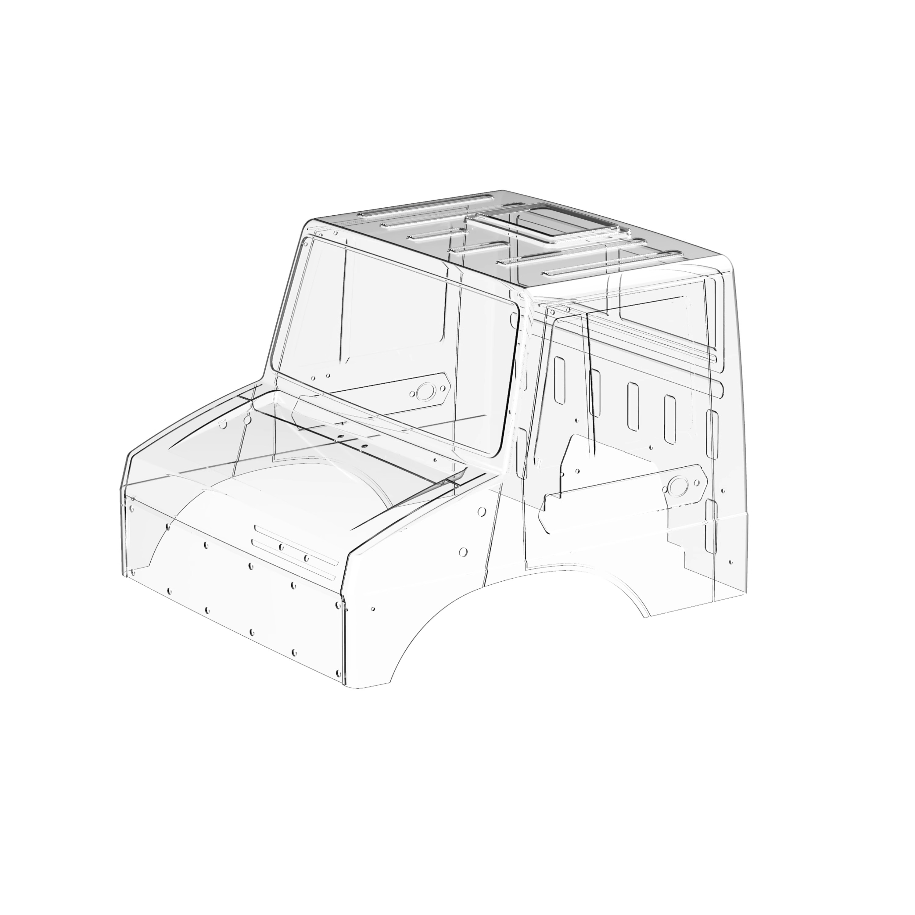 大恐龙6车雷龙剑龙透明车壳