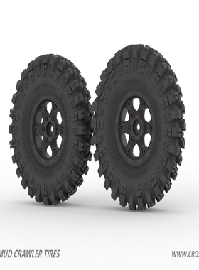 CROSSRC MUD 115/120泥地胎 1套4个 送尼龙夹胎轮毂