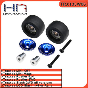 maxx Mini XRT大脚车 轴承款 轮盖 尾轮 Traxxas