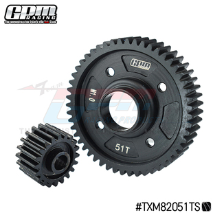 GPM 大X 1/5 X-MAXX 8S 中碳钢中差速输出齿轮51T+输入齿轮20T
