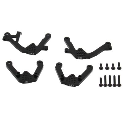 HR Axial SCX10III三代铝合金前后避震器固定座多孔调较