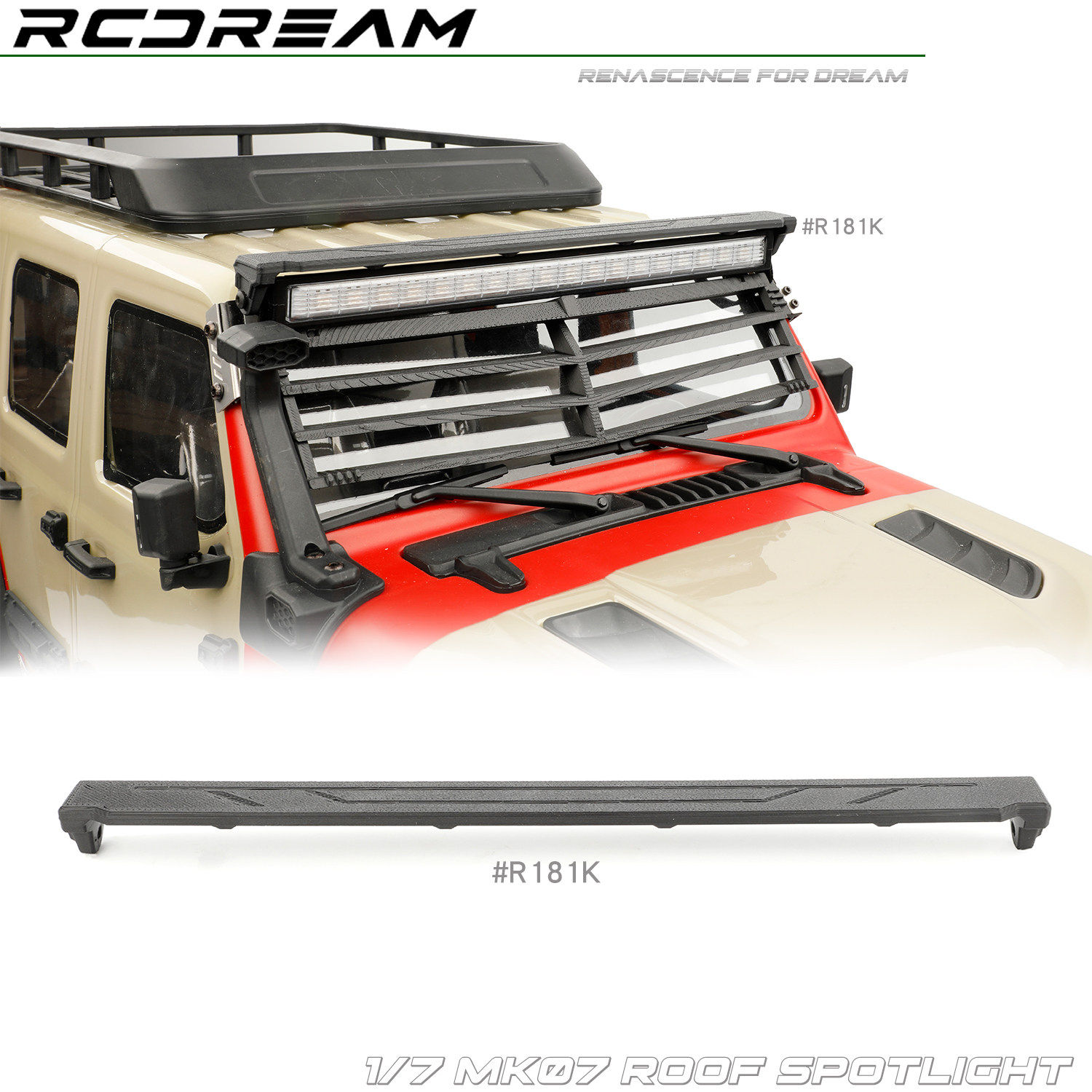 RCDream MK07车顶射灯顶灯护板 盖板 防护板 保护罩 防护盖 配件,玩具/童车/益智/积木/模型,遥控车升级件/零配件,淘宝优惠券,粉丝福利购,淘宝优惠卷