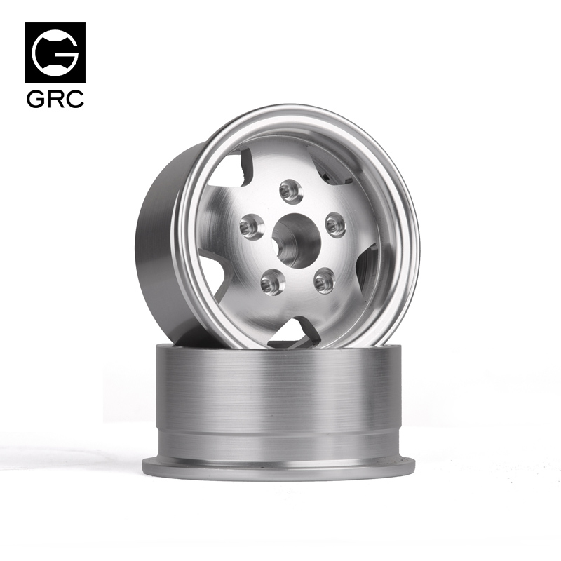 GRC 1.9寸金属轮毂G09 仿真攀爬车夹胎轮毂 TRX4 Scx10