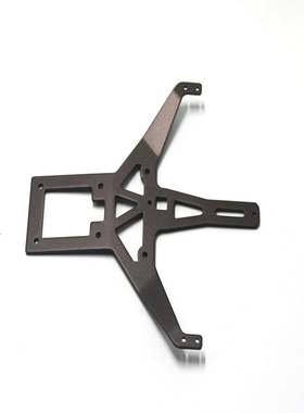 易控模型 DF7 YK4072 1/7短卡车原厂配件 铝合金前上支撑板 71039