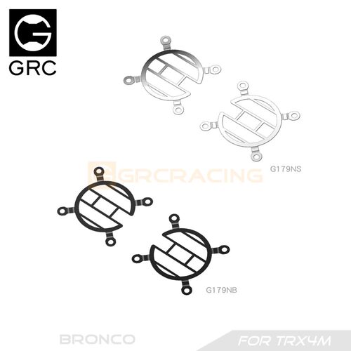 TRX4M烈马不锈钢前灯罩