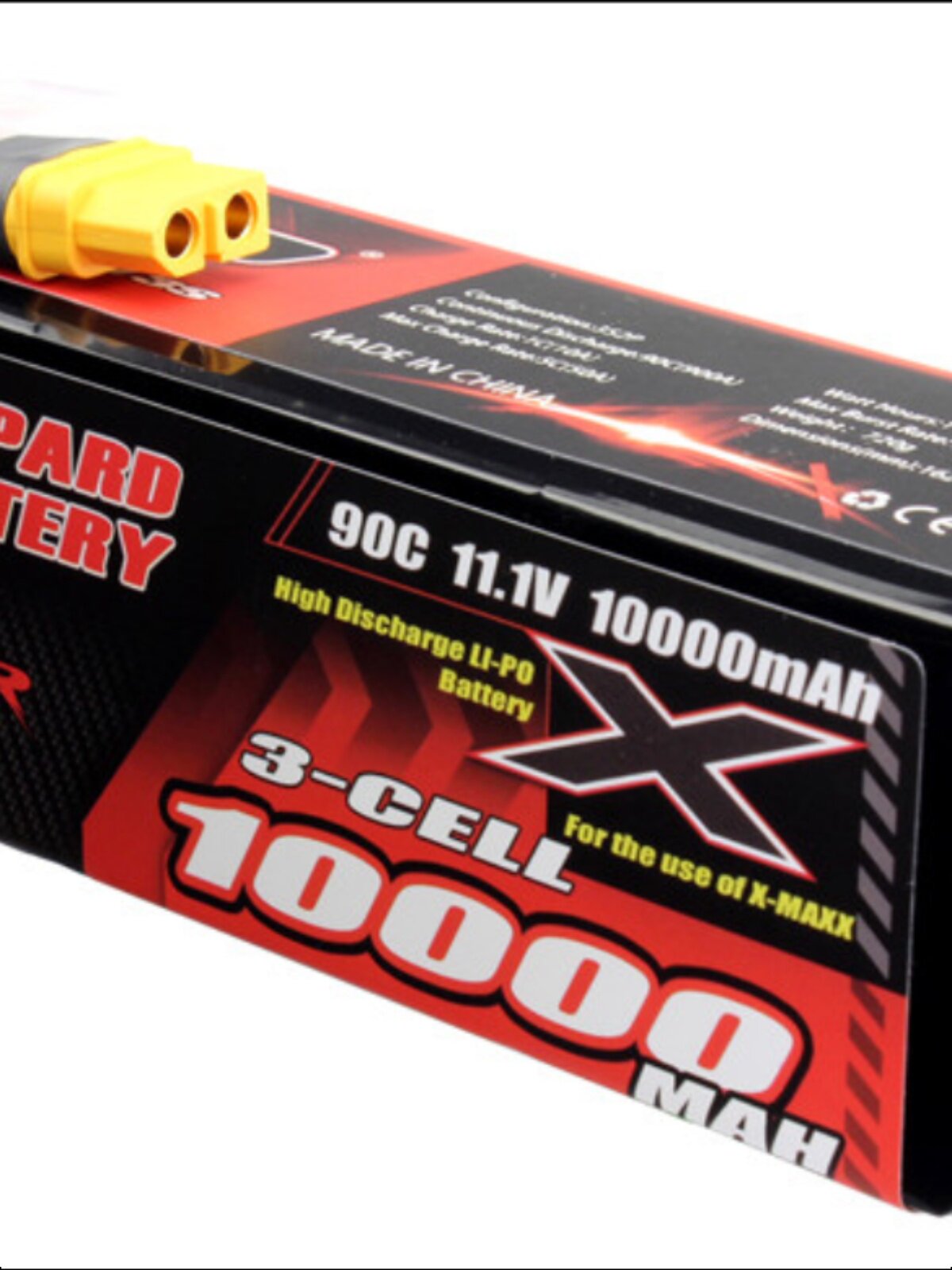 LEOPARD 브랜드 X-MAXX 10000MAH 리튬 배터리 11.1V 3S 90C 높은 내구성 전력 무료 배송