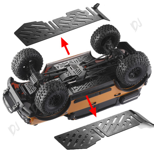 TRX4底盘电池设备保护板攀爬车