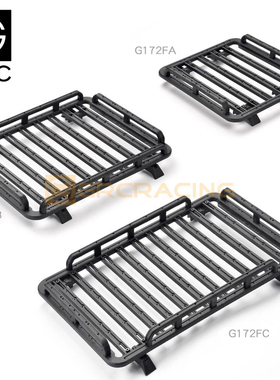 1/10多功能车顶装载平台 仿真攀爬车TRX4 SCX10行李架 G172FA/B/C