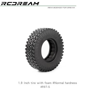 RCDream 1.9寸窄胎胎皮轮胎 1/10 1/8 仿真复古骆驼杯 D90 RD110