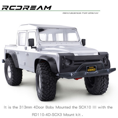 SCX10荒野卫士车壳皮卡敞篷版
