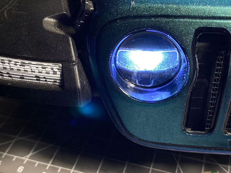 AXIAL SCX10 3세대 헤드라이트 테일라이트 브레이크등 조명 시스템