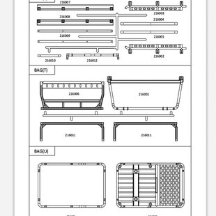 CROSSRC EMO 攀爬车JT4防滚架套件 216006 204201 CS-97400925