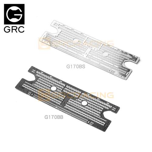 GRC TRX4 新烈马 不锈钢仿真水箱片 格栅中网水箱装饰件 #G170B