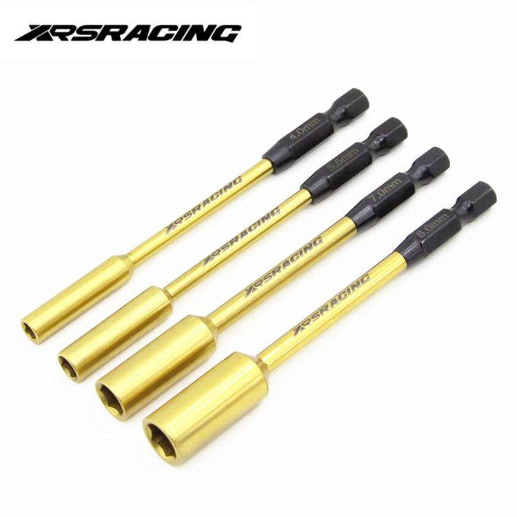 XRSRACING 전기 비트 6.35MM 공구 RC 렌치 십자형 미터법 육각 소켓 핸들