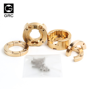 GRC TRX4桥边配重块 竞技款 轴边转向配重 铜块黄铜配重 单边122g