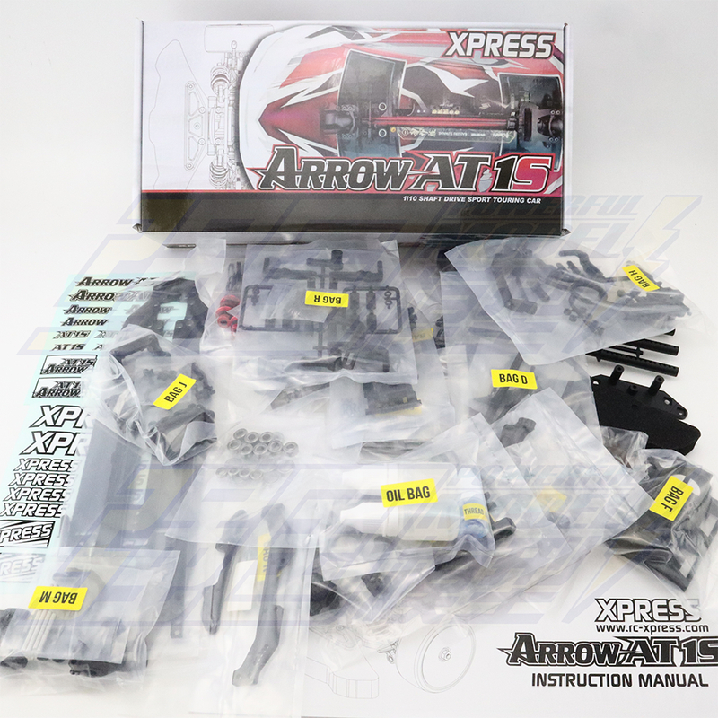 XPRESS遥控模型车Arrow AT1S 1/10直轴传动电动房车KIT XP-90035