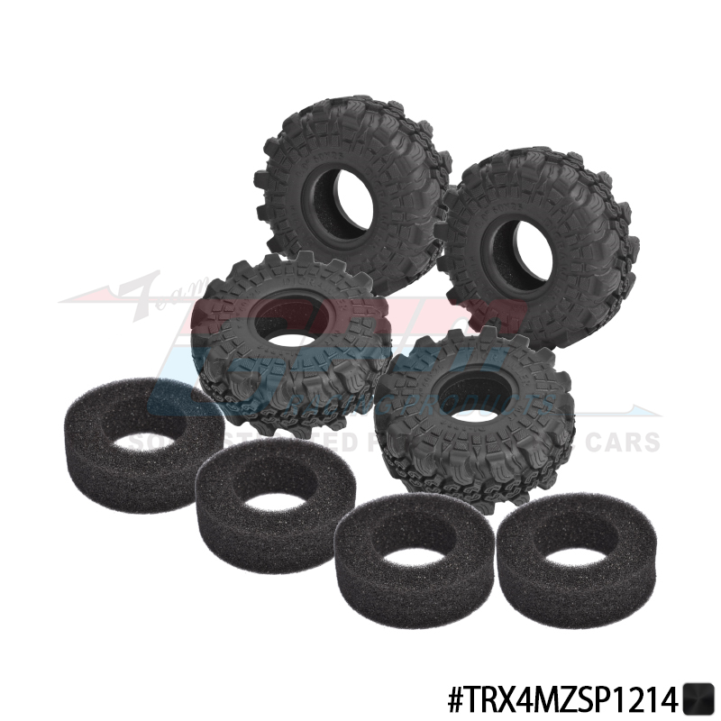 TRX4M攀爬车高粘胎皮4个SCX24