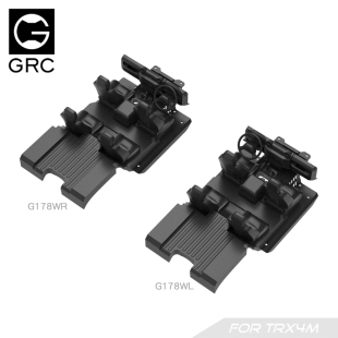 TRX4M 仿真中控座椅 卫士内饰左舵版 3D打印 G178W 右舵车版 GRC