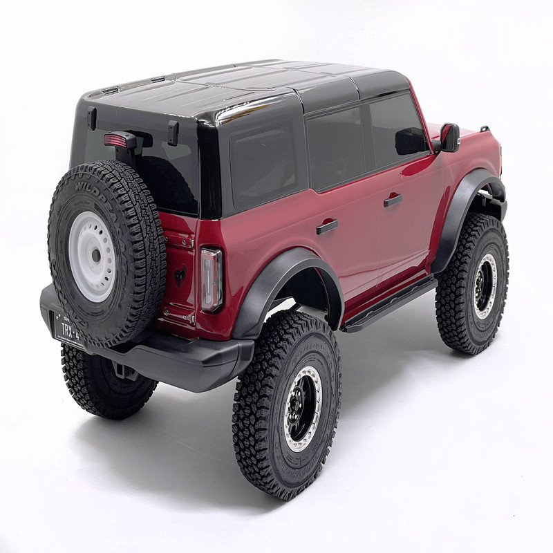 CCHAND TRX4 FORD BRONCO 스페어 휠 홀더[브레이크 라이트 포함]
