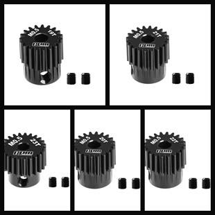 GPM 铬钢电机齿马达齿13T-23T（0.5M，孔径2.2，圆形孔）