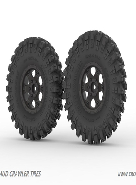 CROSSRC MUD 115/120泥地轮胎 4个 尼龙夹胎轮毂AT4 AT4V