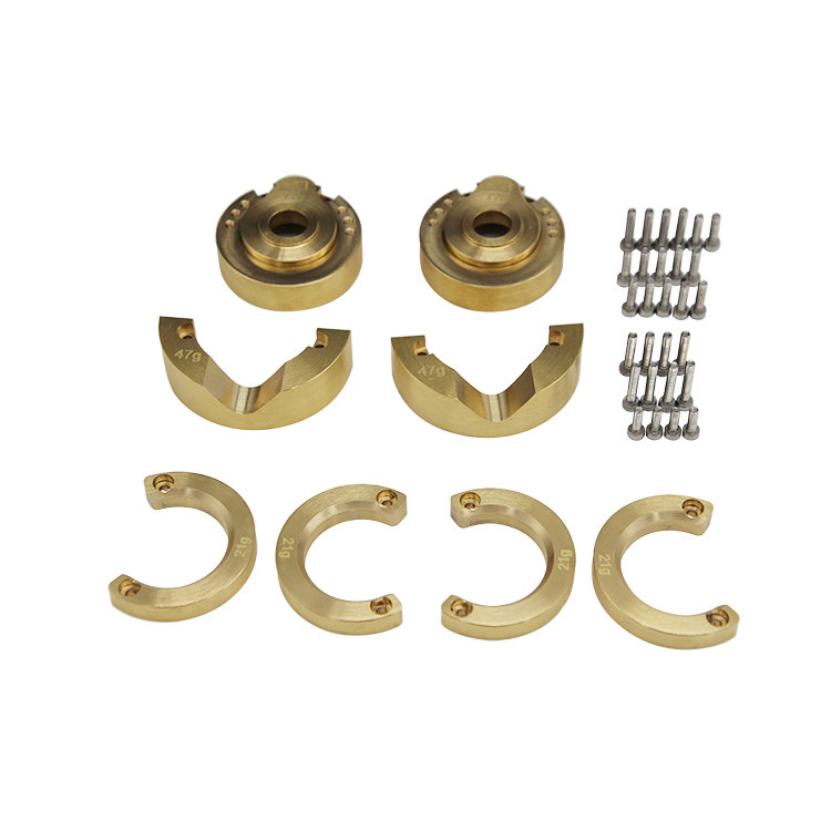 HR TraxxasTRX-4前后轮通用配重五种72 93 119 140 161克单边