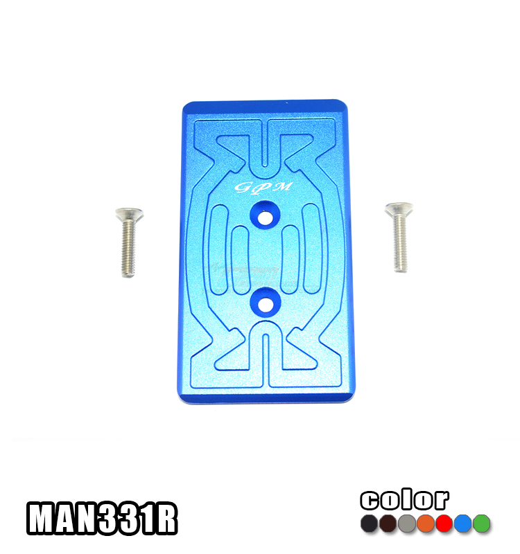 GPM FOR ARRMA NERO FAZON铝合金后底板保护盖-件 MAN331R