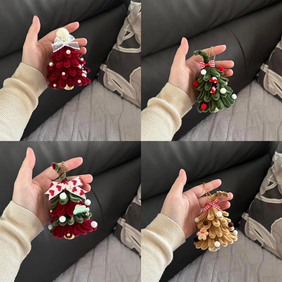 创意扭扭棒圣诞树挂件手工礼物