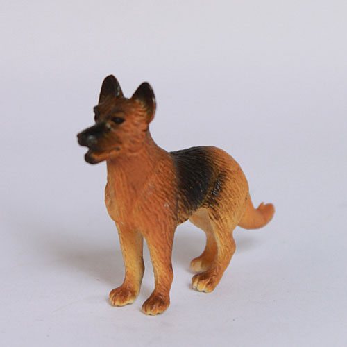 safari 仿真动物模型玩具 宠物狗 德国黑贝 警犬 牧羊犬