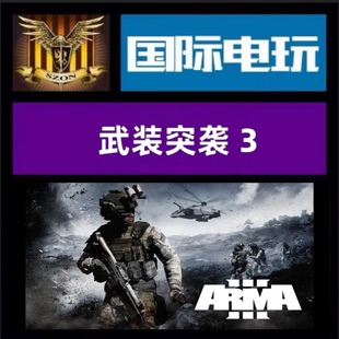 Steam PC正版游戏 全球key 武装突袭3 Arma Apex 神枪手 激活码
