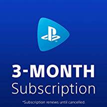 PS 索尼Playstation Plus: 3 Mon 游戏订阅服务 3个月充值卡 美国