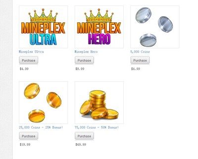 正规 我的世界 MineCraft mineplex 服务期vip Mineplex Hero