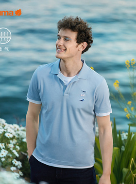 LAFUMA乐飞叶联名夏新品男户外embroidery短袖POLO衫LMTS2BS06