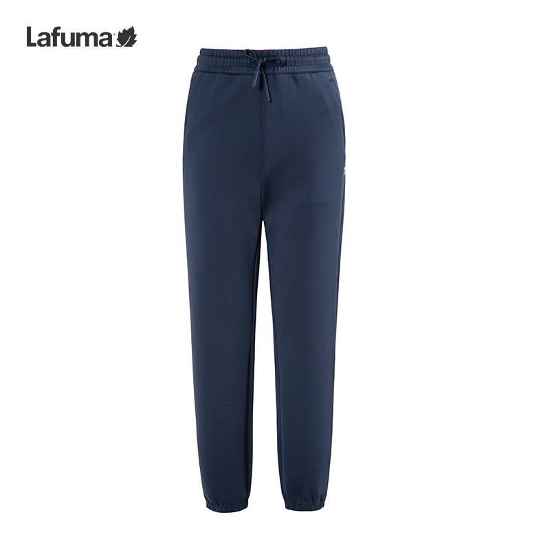 乐飞叶户外女秋冬运动长裤束脚