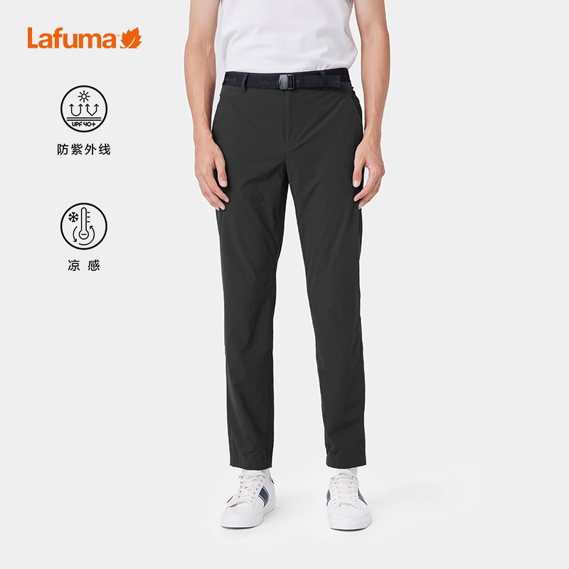 LAFUMA乐飞叶2022春UPF40+防紫外线长裤男户外徒步装LMPA2BL32