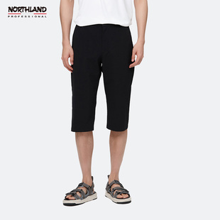 NMPCT5401S 户外弹力运动五分裤 诺诗兰休闲中裤 男年春夏新款