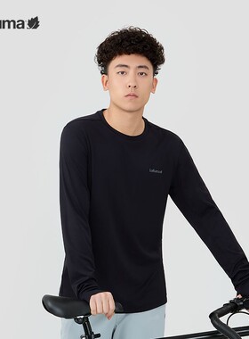 LAFUMA乐飞叶户外百搭圆领长袖T恤男士运动登山徒步上衣LMTS4Cl80