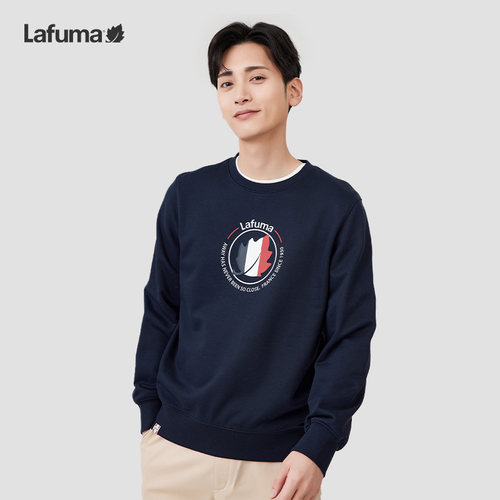 乐飞叶户外Lafuma套头卫衣男上衣