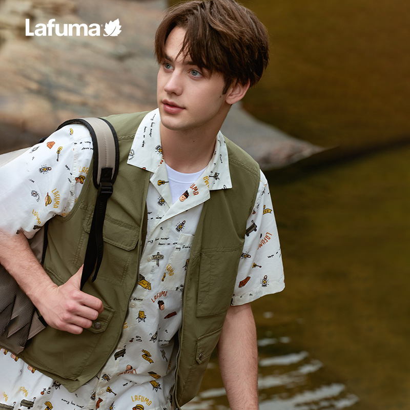 Lafuma/乐飞叶户外男防晒马甲
