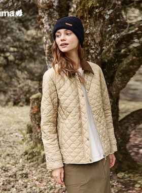 LAFUMA乐飞叶户外露营秋冬舒适透气保暖棉服女休闲外套LFJU3CM66