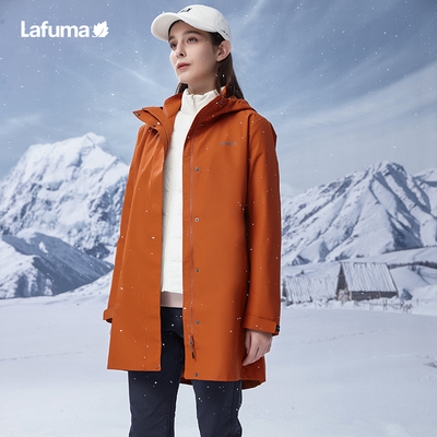 LAFUMA乐飞叶户外三合一防水冲锋衣女羽绒内胆风衣LFJA3CZ62