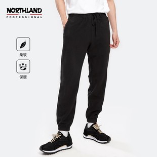 诺诗兰抓绒裤 NFPBT5653E 男秋冬户外运动收脚口透气柔软休闲保暖裤