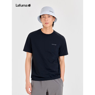 LAFUMA户外夏季吸湿速干短袖男士简约百搭休闲T恤防晒UPF50+上衣