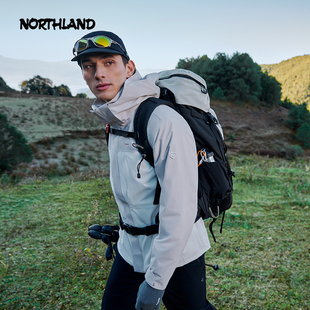 户外防水防风登山外套NWJFH5151S 冲锋衣25新款 商场同款 诺诗兰男士