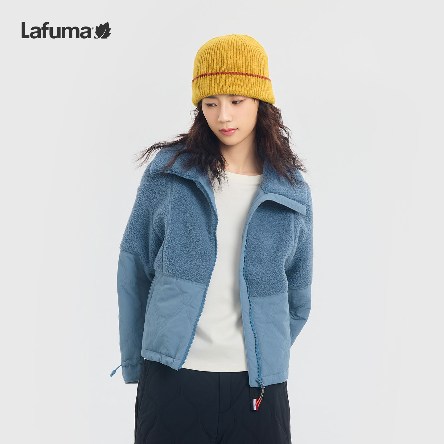 乐飞叶女士保暖抓绒衣